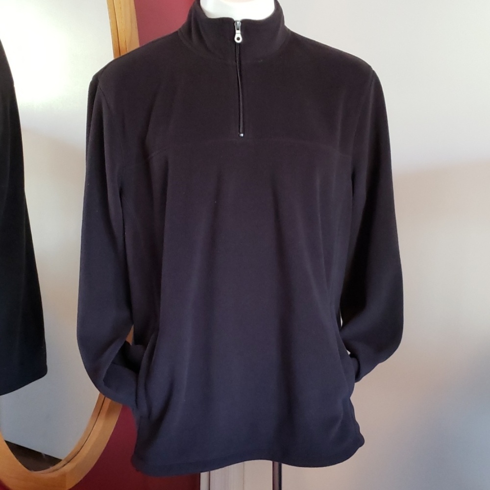Men's fleece Henley